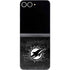 NFL Miami Dolphins Black & White Galaxy Z Flip6 Skin